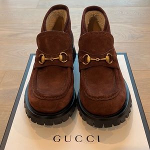 Gucci Men’s Suede Loafers